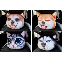 3D Plush Neck Headrest