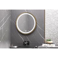 Round LED Bathroom Touchscreen Mirror