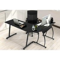 Wooden L Shape Computer Desk