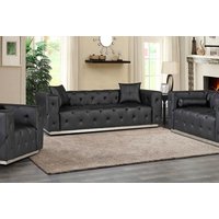 Luxury Shawn Bonded Leather Sofa