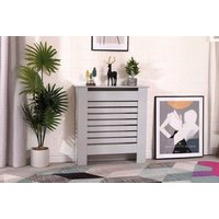 High Gloss Grey Radiator Cover