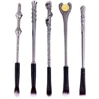 Magical 10pc Harry Potter Wand Makeup Brushes | Wowcher