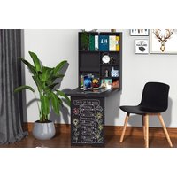 Folding Wall-Mounted Chalkboard Desk