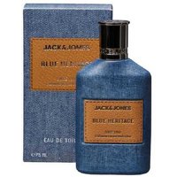 Jack & Jones Blue Heritage Eau de Toilette 75ml - Festive Citrus Aromatic Fragrance for Him | Wowcher