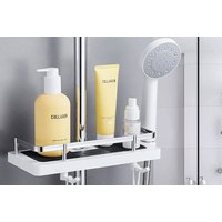 No Drill Shower Shelf Caddy