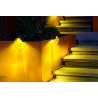 Solar Powered Outdoor Deck Lamp