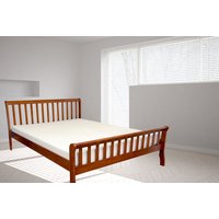 Milan Traditional Dark Wooden Bed