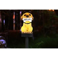 Cute Dog Solar Lights