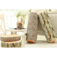 Novelty Tree Log Pillow