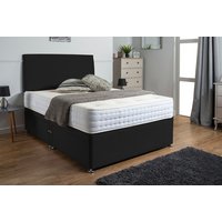 Velvet Divan Bed Frame & Mattress