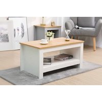 Coffee Table with Bottom Shelf