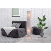 HOMCOM Wooden Base Fabric Floor Lamp