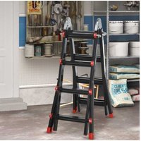 HOMCOM Aluminium Telescopic Ladder