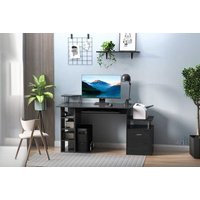 HOMCOM Computer Desk PC Workstation