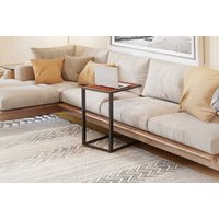 HOMCOM C-Shaped Side Table