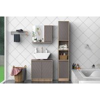 HOMCOM Bathroom Storage Cabinet