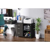 HOMCOM Freestanding Printer Stand