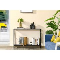 HOMCOM Industrial Console Table