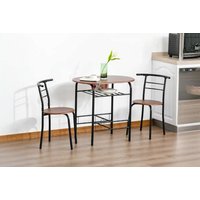 HOMCOM MDF Bar Stool and Table Set