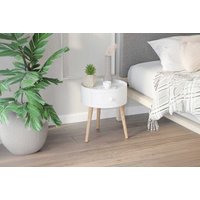 HOMCOM Modern Side Table