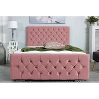 Oasis Plush Velvet Frame Bed