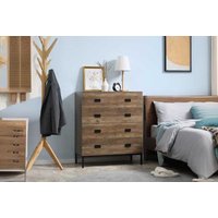 HOMCOM 4-Drawer Organiser, Bedroom