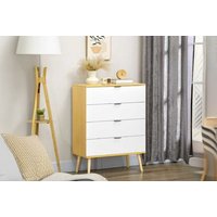 HOMCOM 4-Drawer Organiser