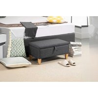 HOMCOM Storage Ottoman Footstool