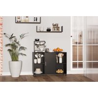 Vinsetto Mobile File Cabinet - Black