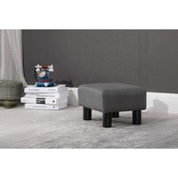HOMCOM Small Footstool, Grey