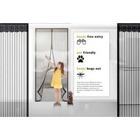 Anti-Mosquito Magnetic Door Curtain