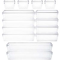 14 Pack Plastic Storage Boxes