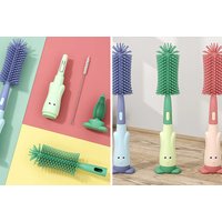 3-in-1 Silicone Bottle & Teat Brush