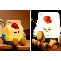 Cartoon Milk Box LED Night Light