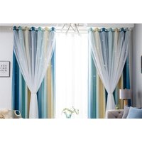 Double Layer Blackout Curtains