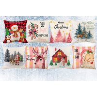 Christmas Throw Pillow Cover