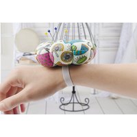 Wrist Wearable Pumpkin Sewing Cushion