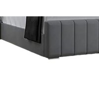 Luxury Linear Panel Upholstered Bed