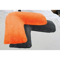 Teddy Bear Fleece V-Shape Snuggle Pillow