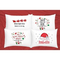 Personalised Christmas Pillowcase
