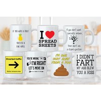 Funny Novelty Ceramic Mugs