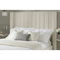 Velvet Panel Plush Bed and Mattress