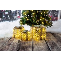 LED Luxury Christmas Gold Boxes