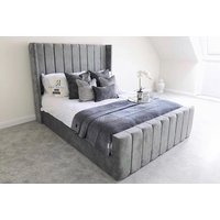 Winged Panel Bed Frame
