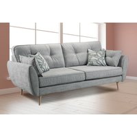 Zinc 3-Seater Sofa - Grey