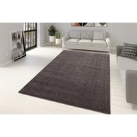 Rug Mocca Brown Modern Soft Carpet