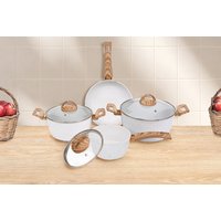 7 Pcs Induction Non-Stick Aluminium Frying Pan Set