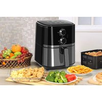 1500W 4.5L Air Fryer Oven with 8 Menu Guide