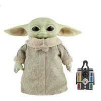 Star Wars Grogu The Child 12-in Interactive Plush Toy - Remote Control, Ages 3+, Mandalorian Theme | Wowcher