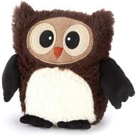 Warmies DARK BROWN OWL Microwavable Plush Toy - Scented, Ages 0+, Cuddly Soft Toy | Wowcher